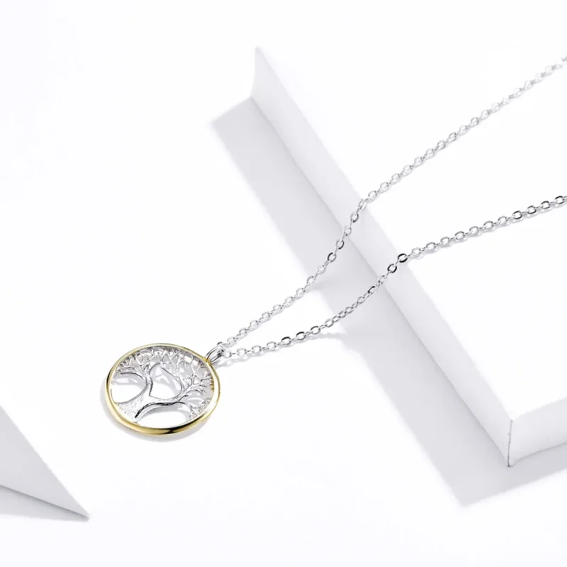 (kép) PANDORA típusú az élet fája collier nyaklánc - SCN367 - Megtekintés 4