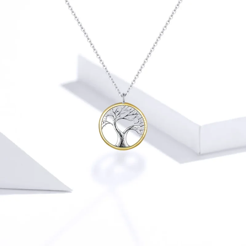 (kép) PANDORA típusú az élet fája collier nyaklánc - SCN367 - Megtekintés 5
