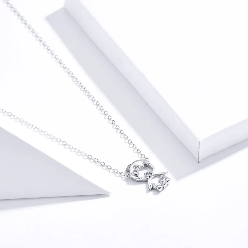 (kép) PANDORA típusú baba collier nyaklánc - SCN368 - Megtekintés 3