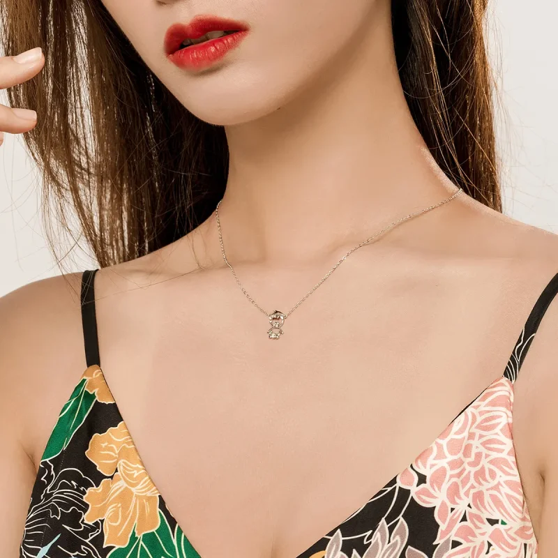 (kép) PANDORA típusú baba collier nyaklánc - SCN368 - Megtekintés 6