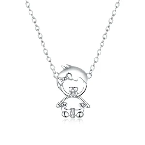 (kép) PANDORA típusú baba collier nyaklánc - SCN368