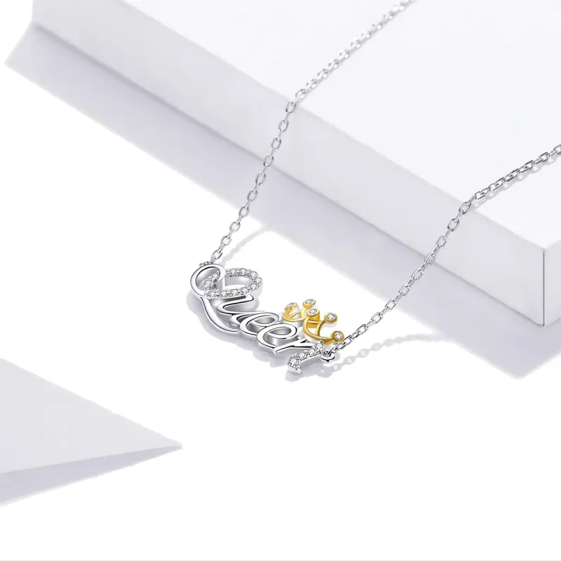 (kép) PANDORA típusú bicolor királynő collier nyaklánc - SCN435 - Megtekintés 3