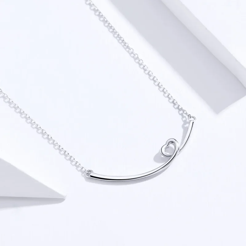 (kép) PANDORA típusú boldog mosolyt collier nyaklánc - SCN381 - Megtekintés 2