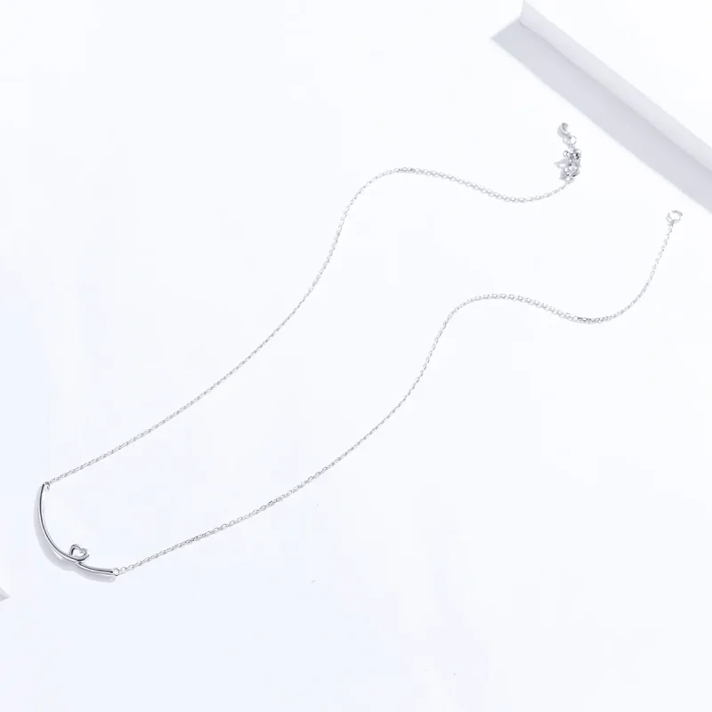 (kép) PANDORA típusú boldog mosolyt collier nyaklánc - SCN381 - Megtekintés 4