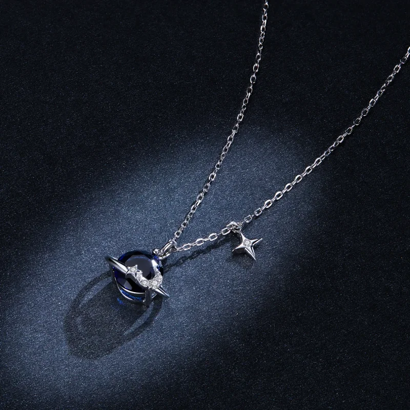 (kép) PANDORA típusú bolygó collier nyaklánc - BSN166 - Megtekintés 6