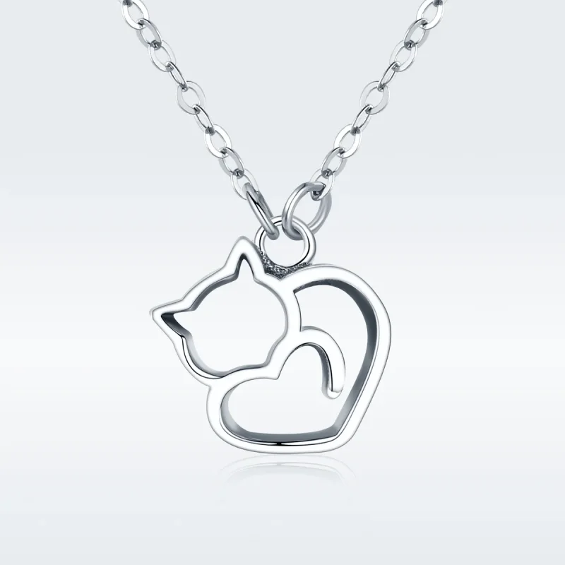 (kép) PANDORA típusú buta macska collier nyaklánc - SCN188 - Megtekintés 2