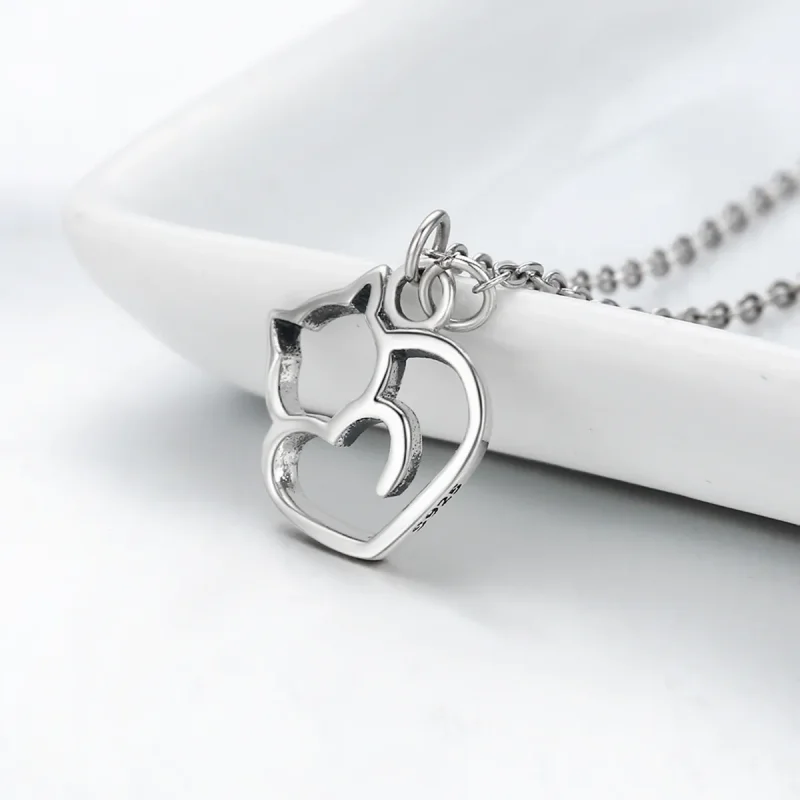 (kép) PANDORA típusú buta macska collier nyaklánc - SCN188 - Megtekintés 5
