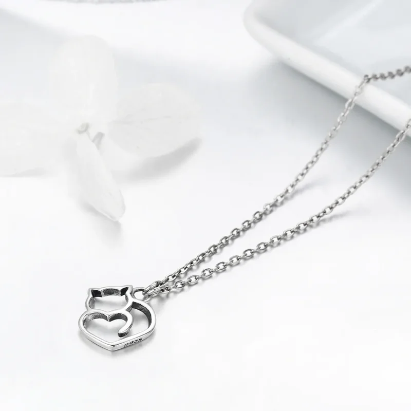 (kép) PANDORA típusú buta macska collier nyaklánc - SCN188 - Megtekintés 6