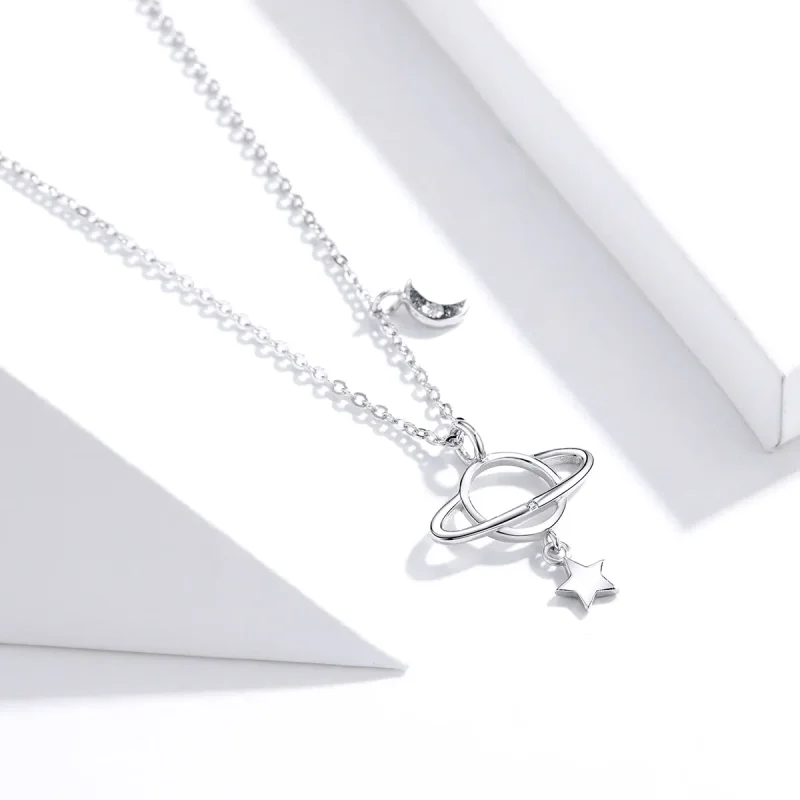 (kép) PANDORA típusú csillagközi collier nyaklánc - SCN349 - Megtekintés 2