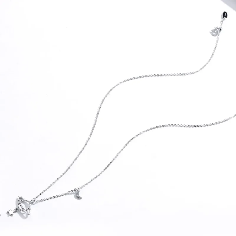 (kép) PANDORA típusú csillagközi collier nyaklánc - SCN349 - Megtekintés 4