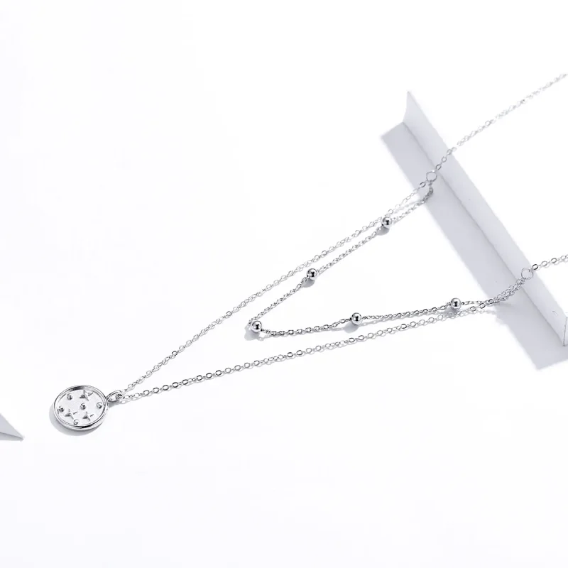(kép) PANDORA típusú csillagos collier nyaklánc - SCN365 - Megtekintés 4