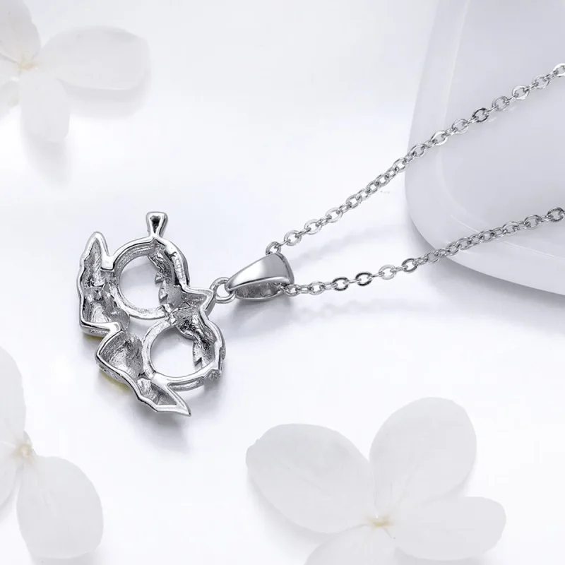 (kép) PANDORA típusú devil loves angel collier nyaklánc - SCN284 - Megtekintés 3