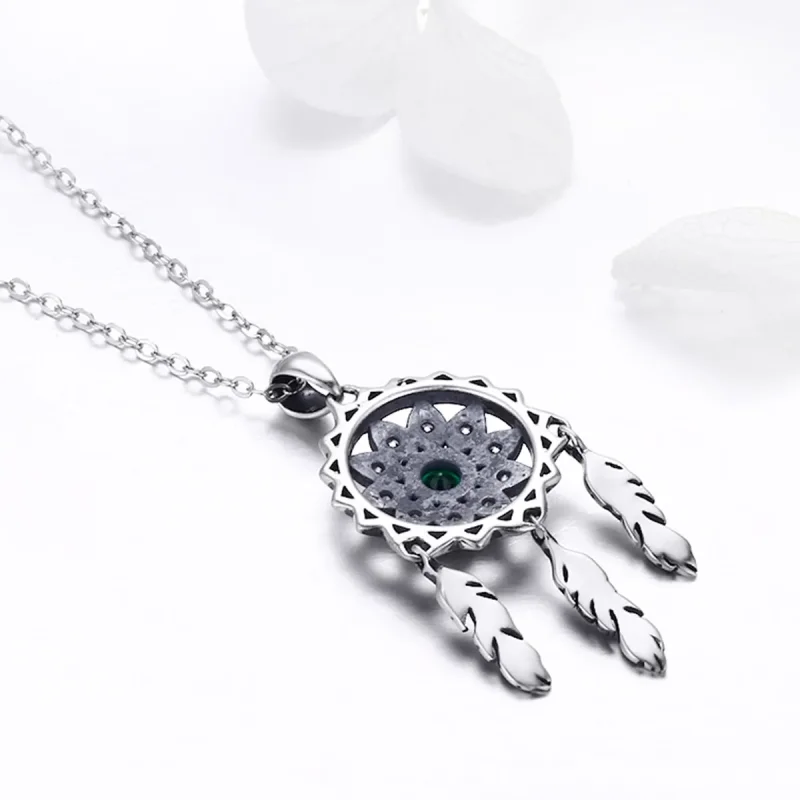 (kép) PANDORA típusú dreamcatcher collier nyaklánc - SCN263 - Megtekintés 3