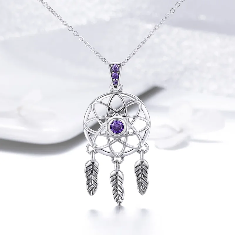 (kép) PANDORA típusú dreamcatcher collier nyaklánc - SCN279 - Megtekintés 4