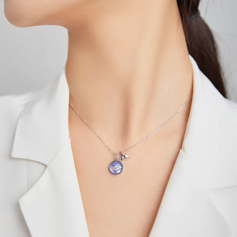 (kép) PANDORA típusú fishtail skála collier nyaklánc - SCN448 - Megtekintés 6