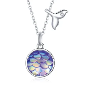(kép) PANDORA típusú fishtail skála collier nyaklánc - SCN448
