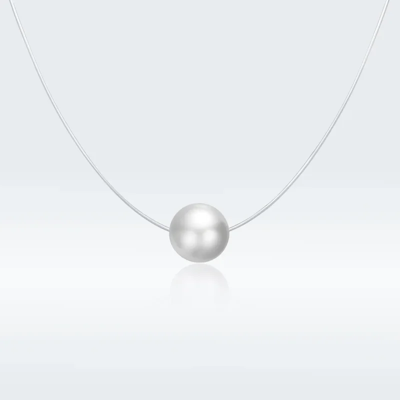 (kép) PANDORA típusú gyöngy collier nyaklánc - SCN372