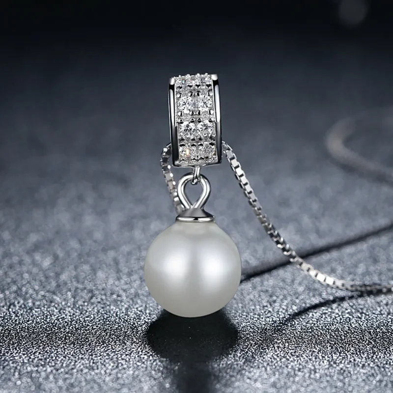 (kép) PANDORA típusú gyöngyszem collier nyaklánc - SCN030 - Megtekintés 4