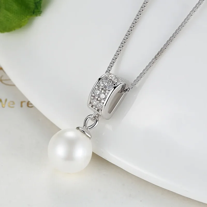 (kép) PANDORA típusú gyöngyszem collier nyaklánc - SCN030 - Megtekintés 5