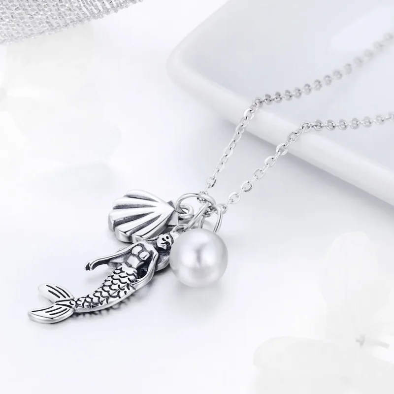 (kép) PANDORA típusú hableány legendája collier nyaklánc - SCN237 - Megtekintés 5