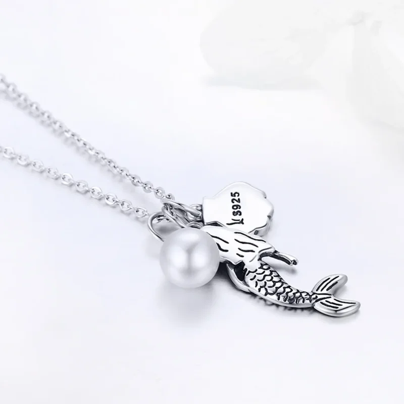(kép) PANDORA típusú hableány legendája collier nyaklánc - SCN237 - Megtekintés 6
