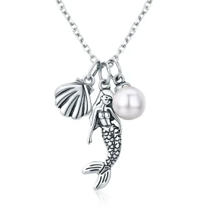 PANDORA típusú hableány legendája collier nyaklánc - SCN237 (kép) PANDORA típusú hableány legendája collier nyaklánc - SCN237