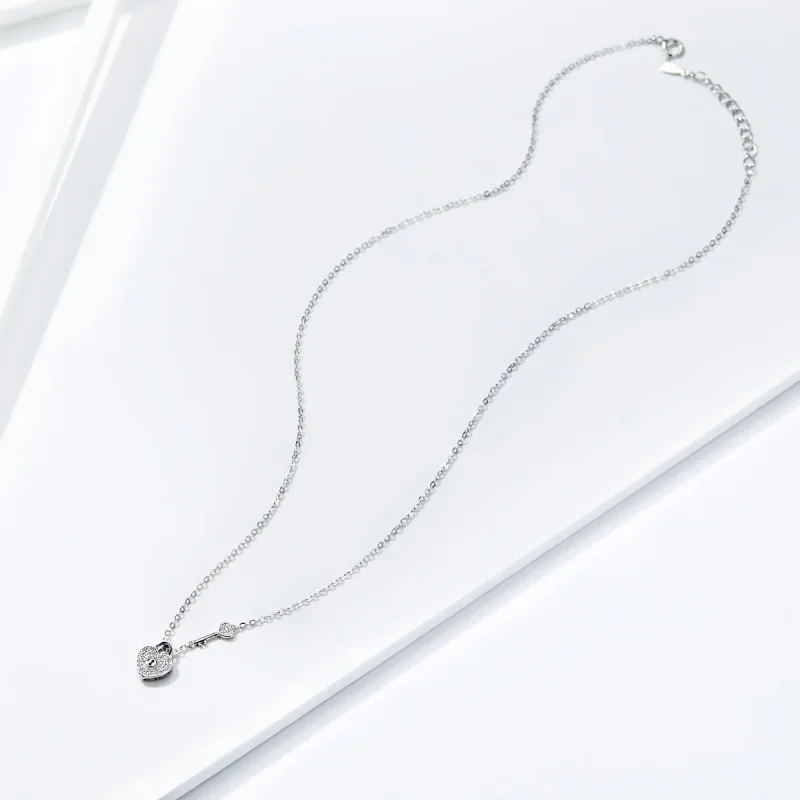 (kép) PANDORA típusú heartlock collier nyaklánc - SCN315 - Megtekintés 5