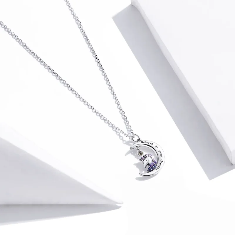 (kép) PANDORA típusú higgy álmaidban collier nyaklánc - SCN410 - Megtekintés 2