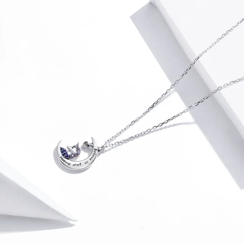 (kép) PANDORA típusú higgy álmaidban collier nyaklánc - SCN410 - Megtekintés 4