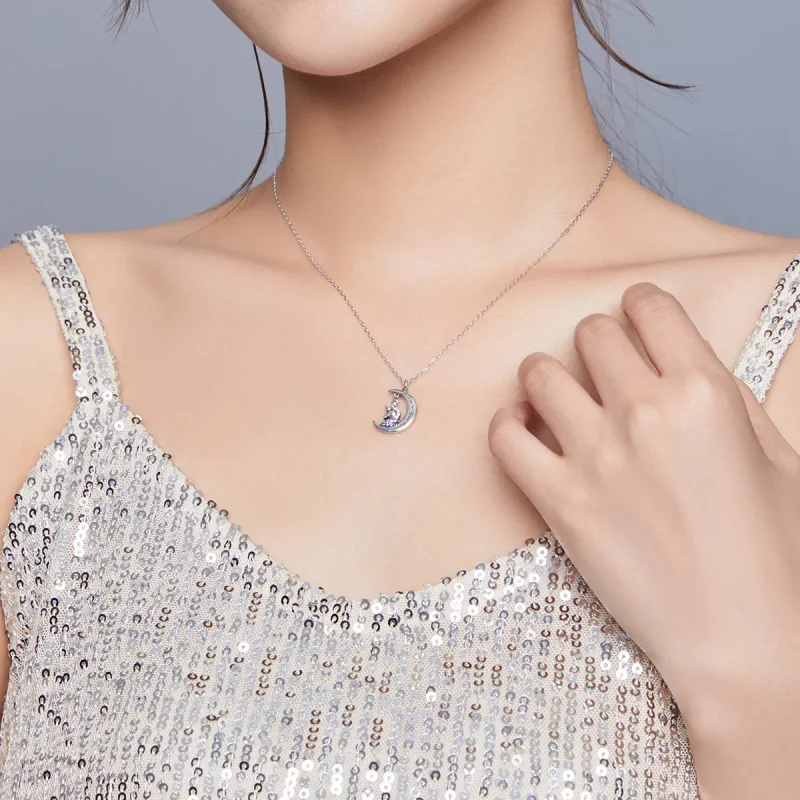 (kép) PANDORA típusú higgy álmaidban collier nyaklánc - SCN410 - Megtekintés 6
