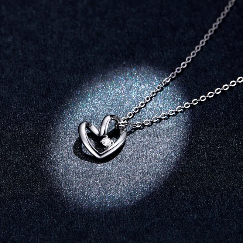 (kép) PANDORA típusú hálaadás szíve collier nyaklánc - SCN450 - Megtekintés 5
