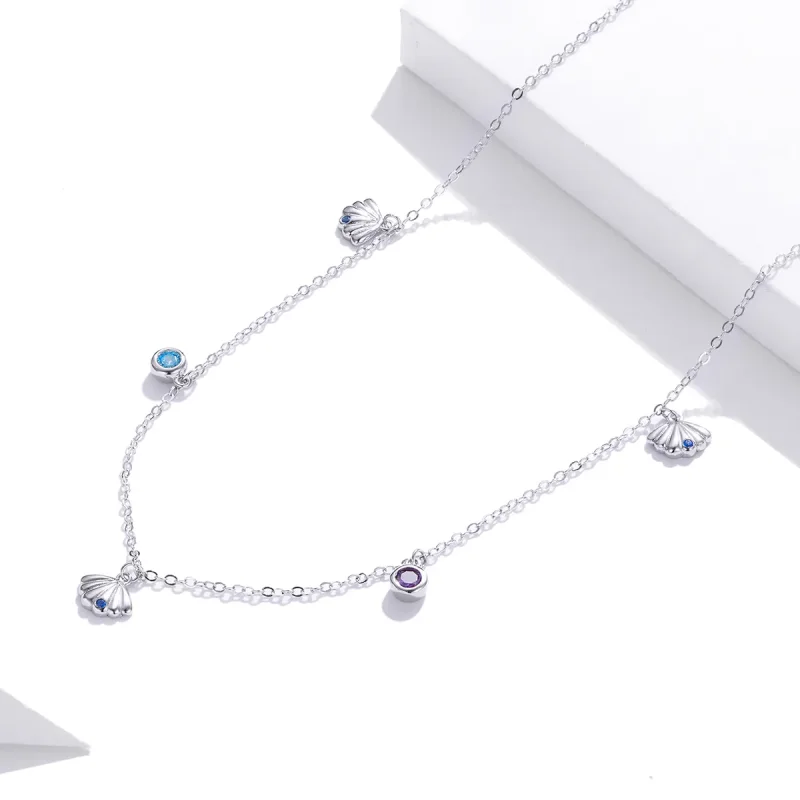 (kép) PANDORA típusú kagyló collier nyaklánc - SCN454 - Megtekintés 2
