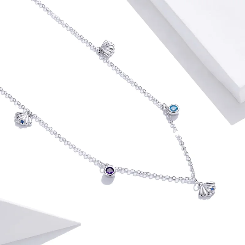 (kép) PANDORA típusú kagyló collier nyaklánc - SCN454 - Megtekintés 3