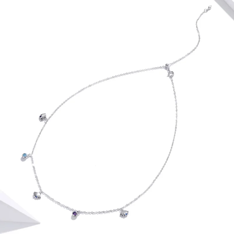 (kép) PANDORA típusú kagyló collier nyaklánc - SCN454 - Megtekintés 4