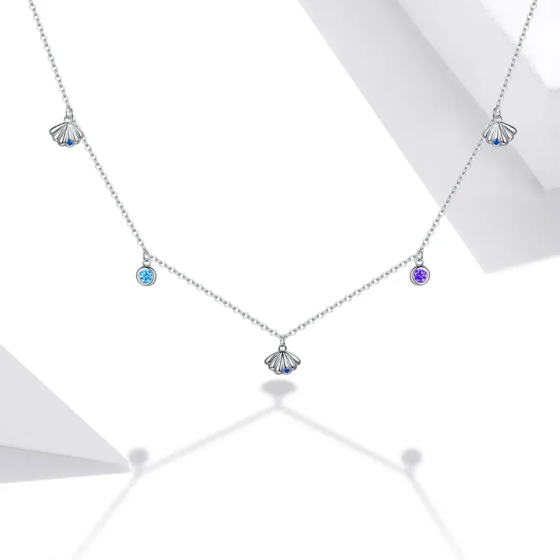 (kép) PANDORA típusú kagyló collier nyaklánc - SCN454 - Megtekintés 5