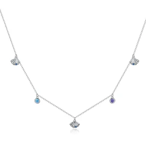 (kép) PANDORA típusú kagyló collier nyaklánc - SCN454