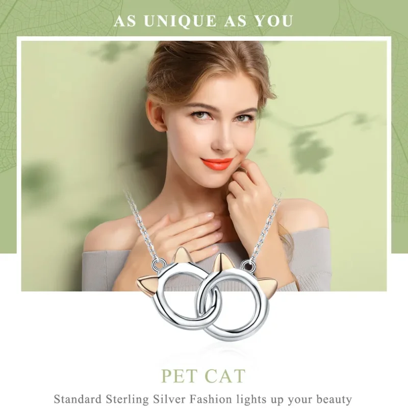 (kép) PANDORA típusú kisállat macska collier nyaklánc - SCN252 - Megtekintés 2