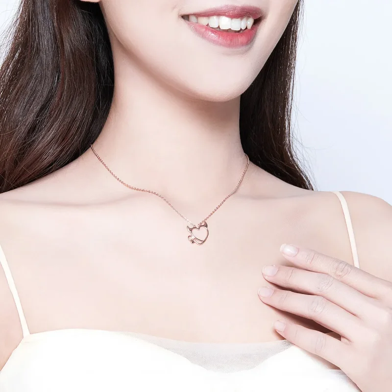 (kép) PANDORA típusú koakuma collier nyaklánc - SCN344 - Megtekintés 3