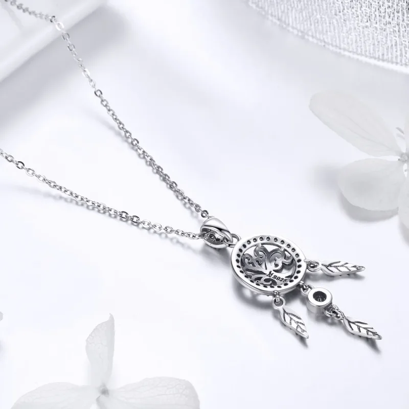 (kép) PANDORA típusú életfa álomfogó collier nyaklánc - SCN298 - Megtekintés 4