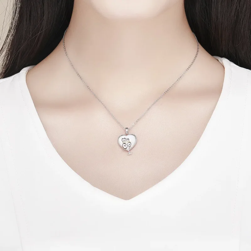 (kép) PANDORA típusú macskák pár collier nyaklánc - SCN297 - Megtekintés 6