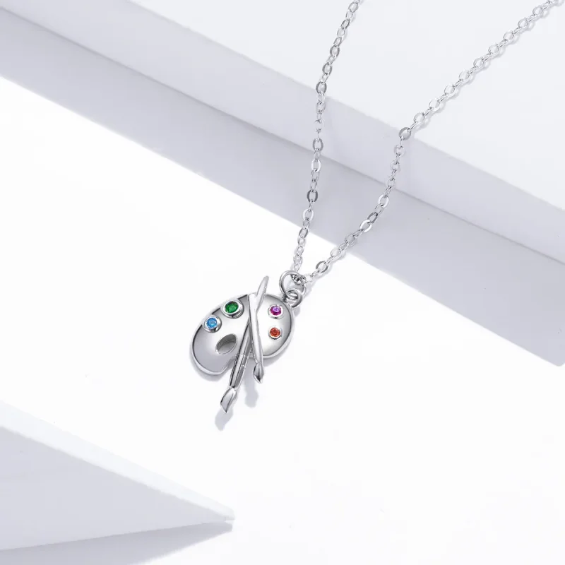 (kép) PANDORA típusú művészeti élet collier nyaklánc - SCN457 - Megtekintés 3
