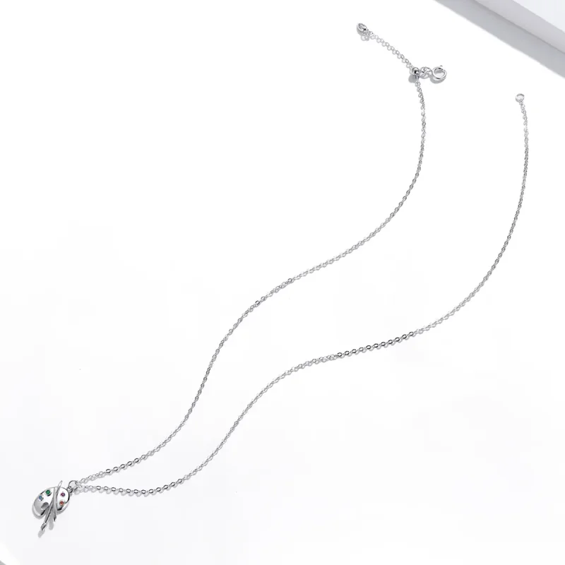 (kép) PANDORA típusú művészeti élet collier nyaklánc - SCN457 - Megtekintés 4