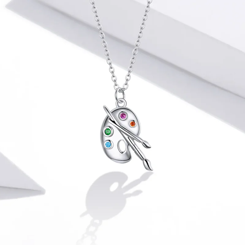 (kép) PANDORA típusú művészeti élet collier nyaklánc - SCN457 - Megtekintés 5