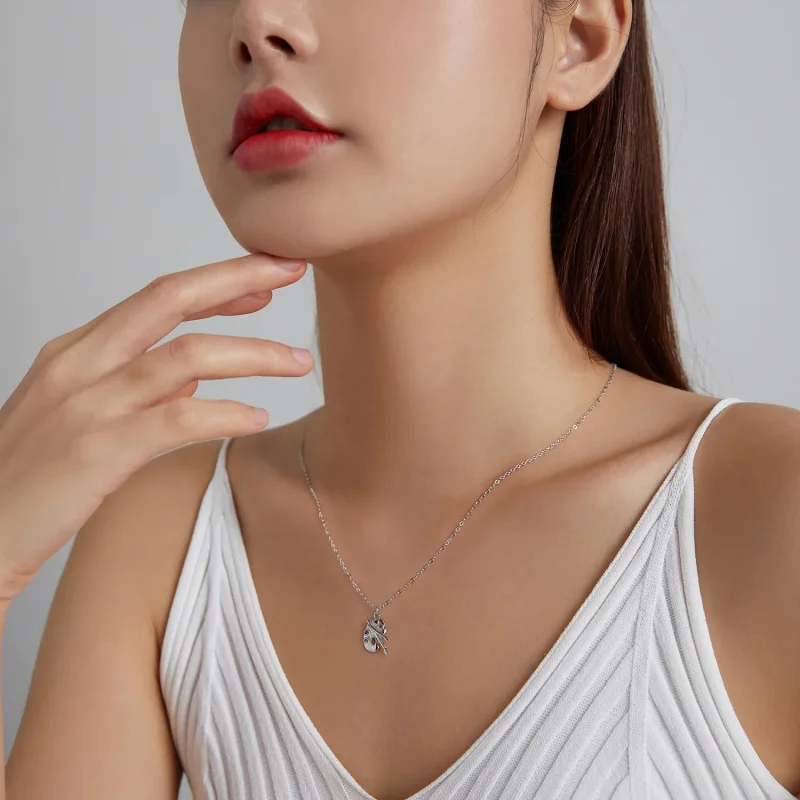 (kép) PANDORA típusú művészeti élet collier nyaklánc - SCN457 - Megtekintés 6