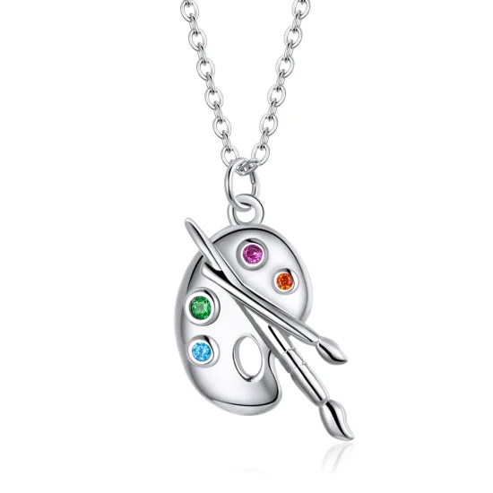 (kép) PANDORA típusú művészeti élet collier nyaklánc - SCN457