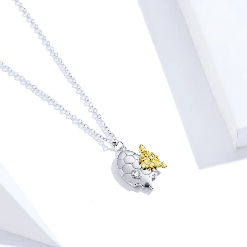 (kép) PANDORA típusú méz collier nyaklánc - SCN396 - Megtekintés 2