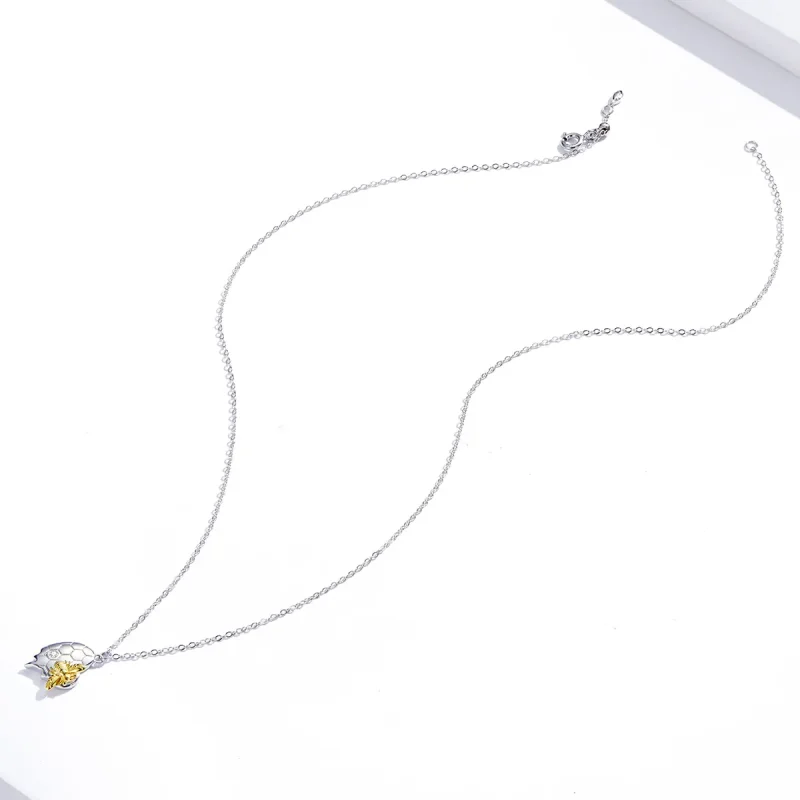 (kép) PANDORA típusú méz collier nyaklánc - SCN396 - Megtekintés 4