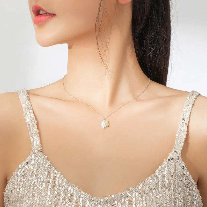 (kép) PANDORA típusú méz collier nyaklánc - SCN396 - Megtekintés 6
