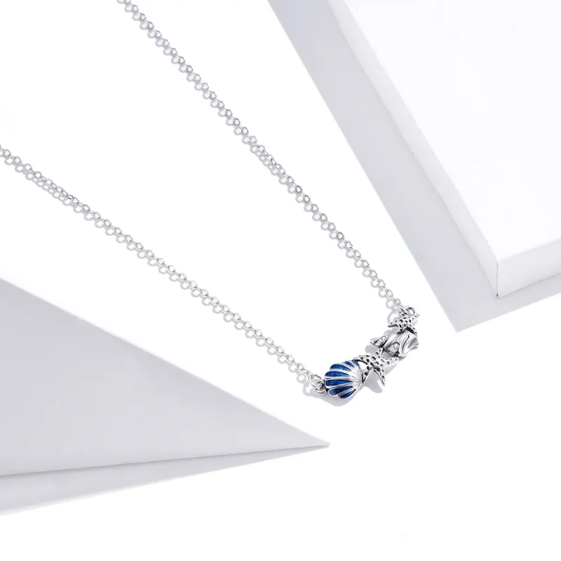 (kép) PANDORA típusú nyári óceán collier nyaklánc - SCN407 - Megtekintés 3