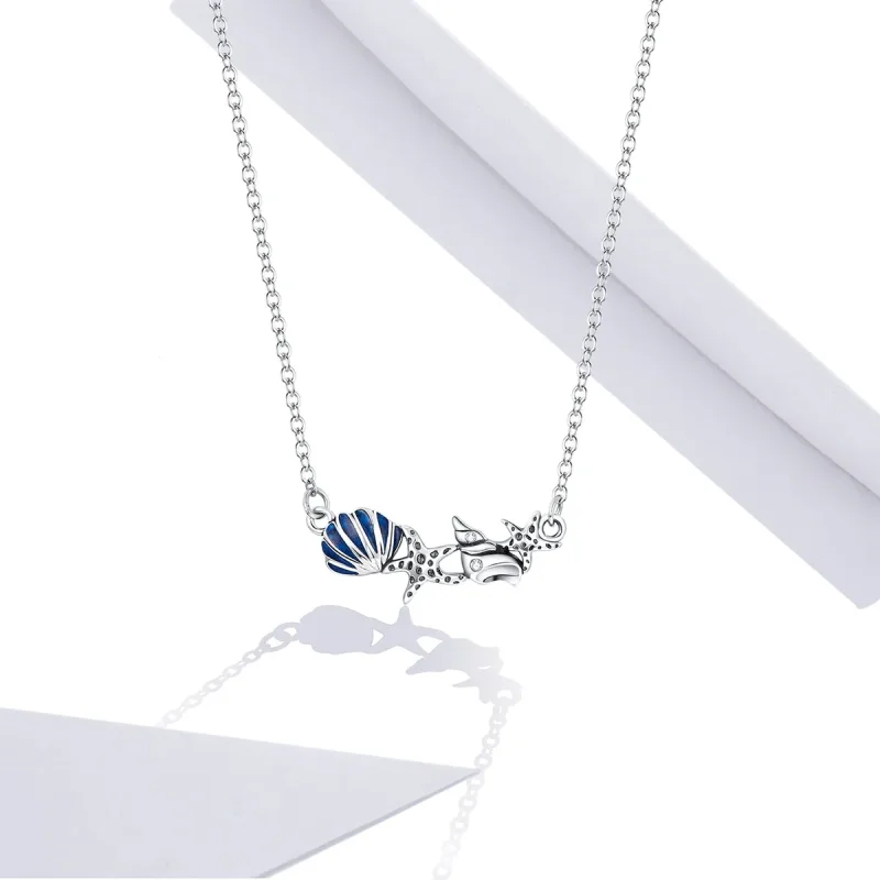 (kép) PANDORA típusú nyári óceán collier nyaklánc - SCN407 - Megtekintés 5